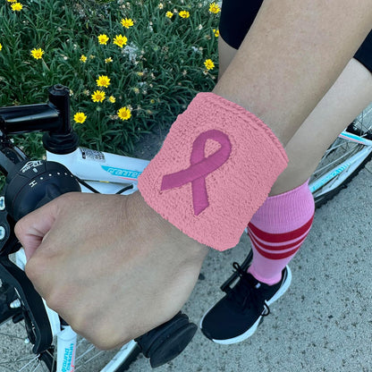 Cotton Terry Athletic Wrist Sweatbands