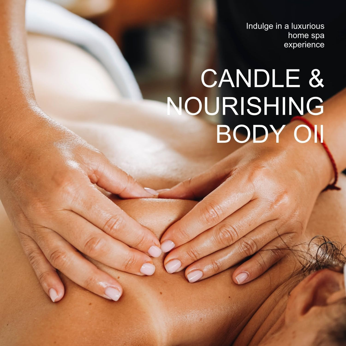 Massage Candle - Body Oil & Lotion Candle - 1.77OZ (1 Count, Sweet Peach)