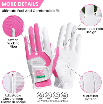 Breathable Women's Golf Gloves