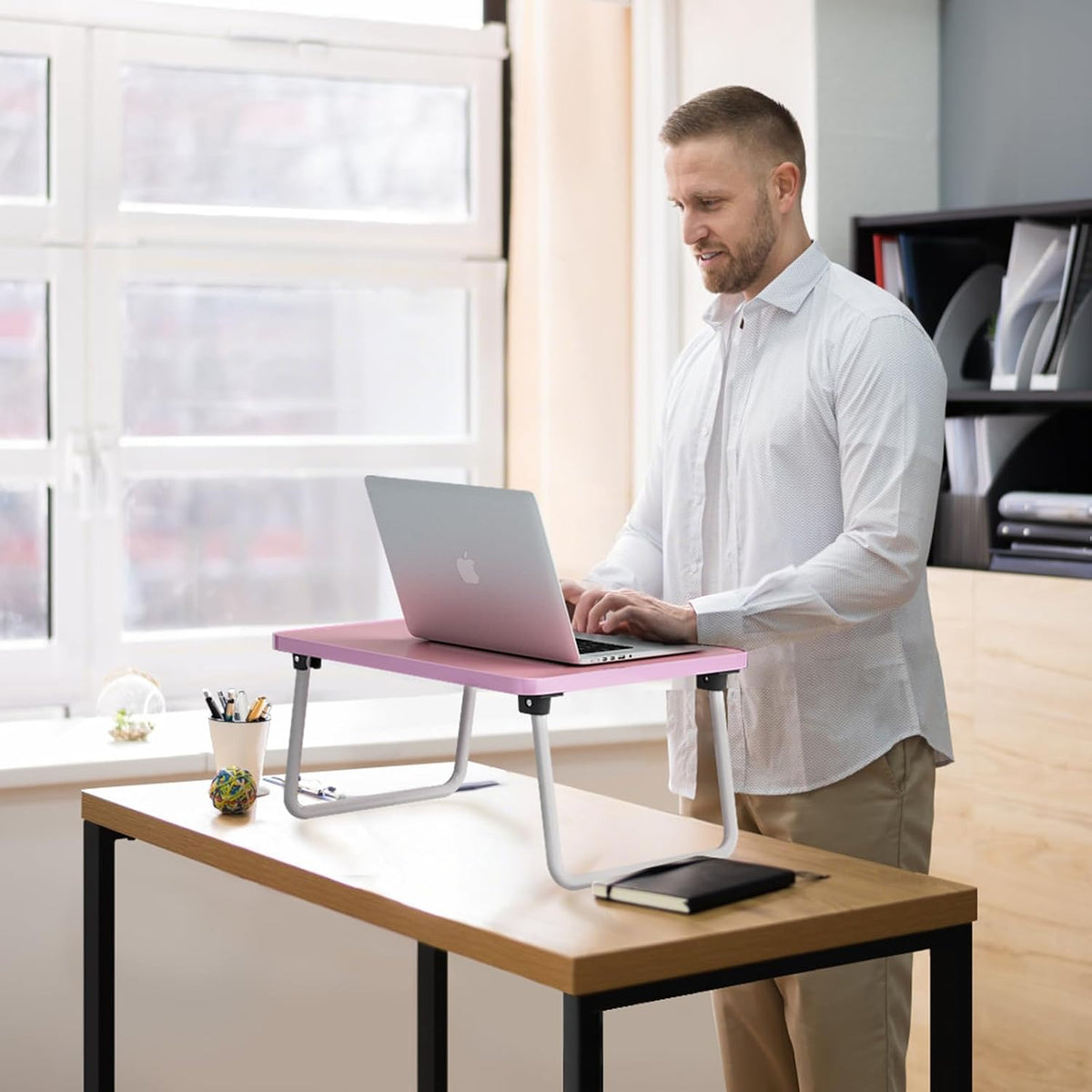Lap Desks Laptop Tray for Bed or Couch, Breakfast Serving Tray