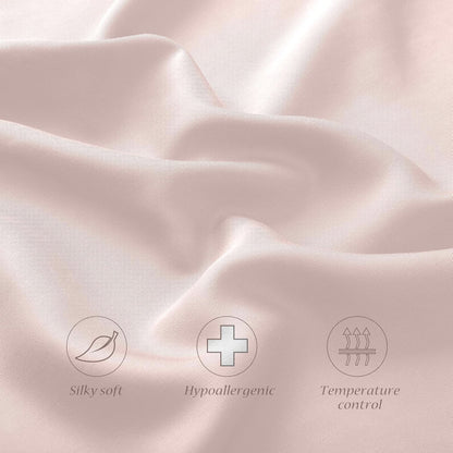 Cooling Side Sleeper Curved Crescent Pillow Case Queen 1 Pack 20 * 30 Pink
