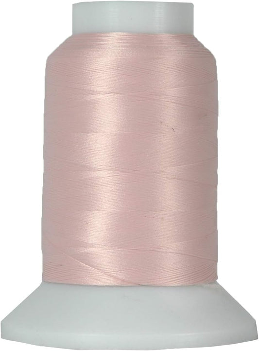 Wooly Serger Thread, Nylon 1000m, Pale Pink 9109 | Stretchy textured nylon serger thread for knits, swimwear, lingerie and soft seams. Great for loopers and coverstitch.