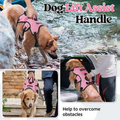 Escape Proof Dog Harness for Large, No Pull with Lift Handle