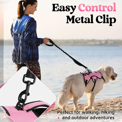 Escape Proof Dog Harness for Large, No Pull with Lift Handle