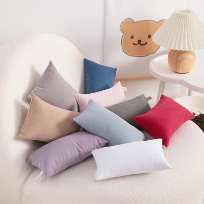 Tiny Pillows, Down Alternative Microfiber 11x7 Inches, Pink