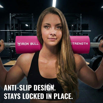 Advanced Squat Pad - Barbell Pad for Hip Thrusts, Squats & Lunges - Neck & Shoulder Squat Bar Pad Cushion Support Foam for Extra Comfort