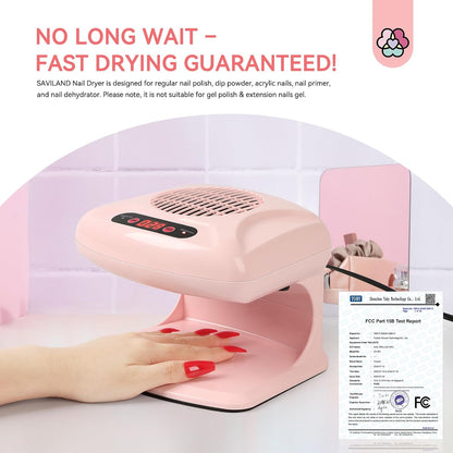 300W Professional Nail Dryer for Regular Nail Polish