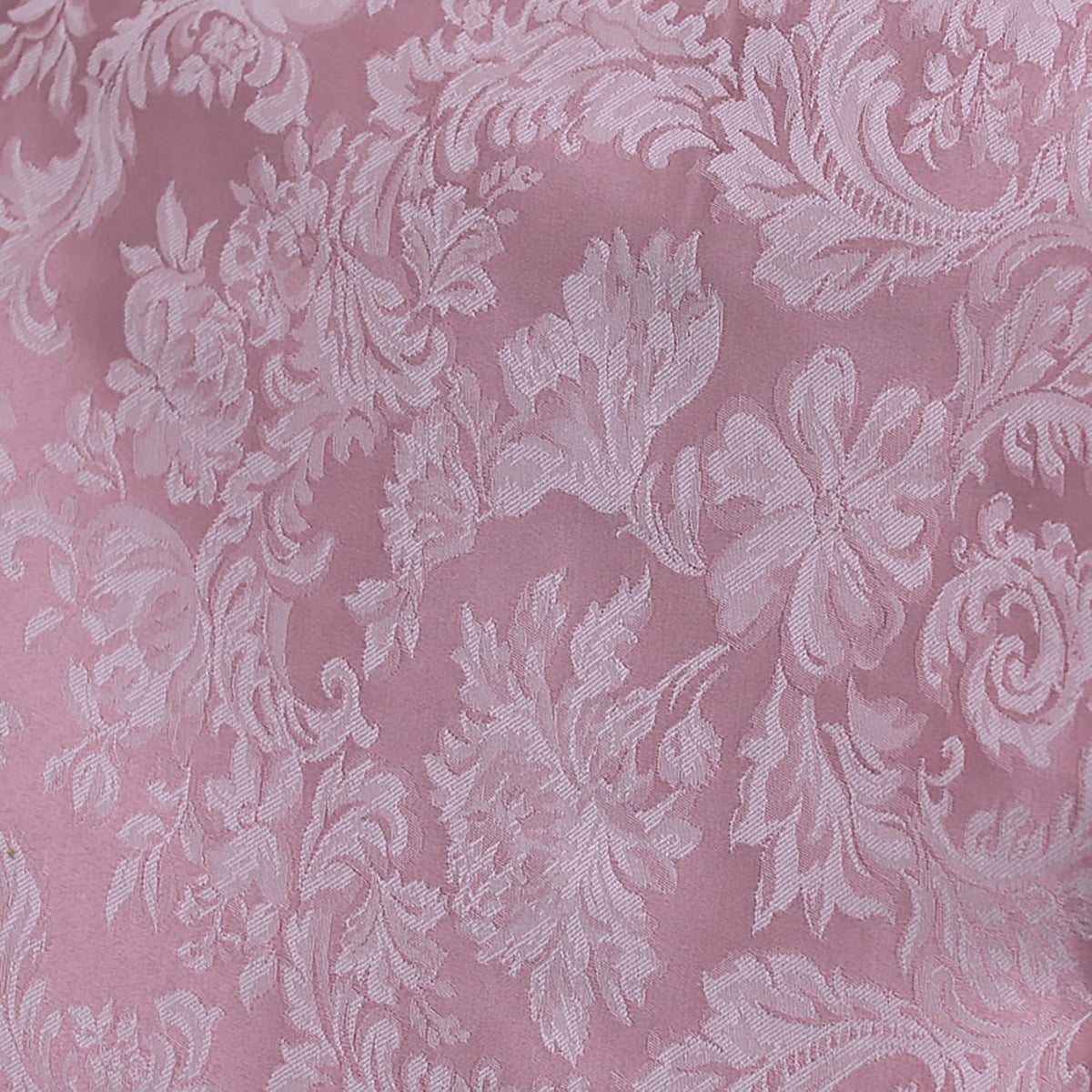 Fitted Damask Tablecloth, English Rose