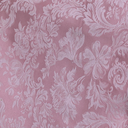 Fitted Damask Tablecloth, English Rose
