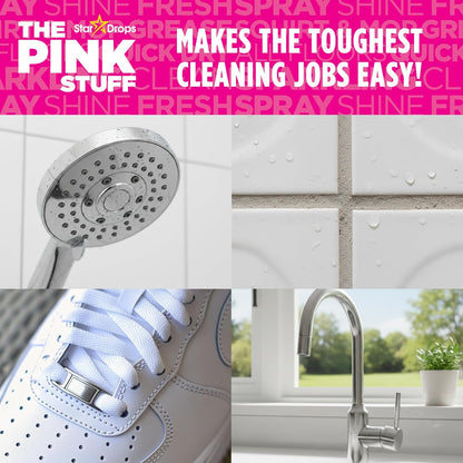 Stardrops - - The Miracle Scrubber Kit - 2 Tubs of The Miracle Cleaning Paste With Electric Scrubber Tool and 4 Cleaning Brush Heads, 6 Piece Set