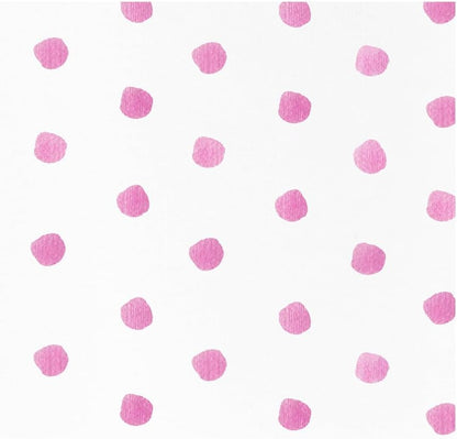 Papersoft Napkins Dot Pink Cocktail Napkins (Pack of 20)