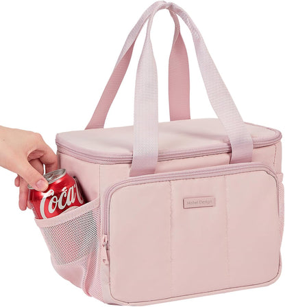 Lunch Bag for Women, Insulated Lunch Box with Adjustable Strap