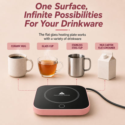 Coffee Mug Warmer for Desk, 3 Heat Settings, Auto Shut-Off