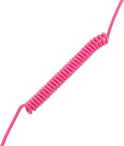 Coiled & Double-Sleeved Mechanical Keyboard Cable, for Type-C Mechanical Keyboards (Pink)
