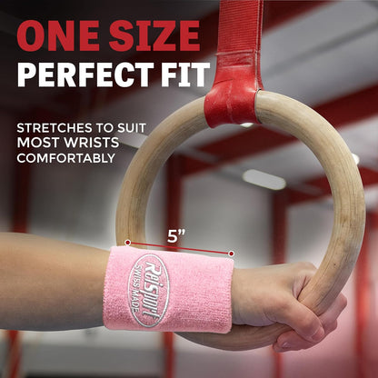 Reisport Gymnastics Wristbands, Unisex 5 Inch - Swiss Made