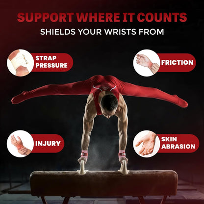 Reisport Gymnastics Wristbands, Unisex 5 Inch - Swiss Made