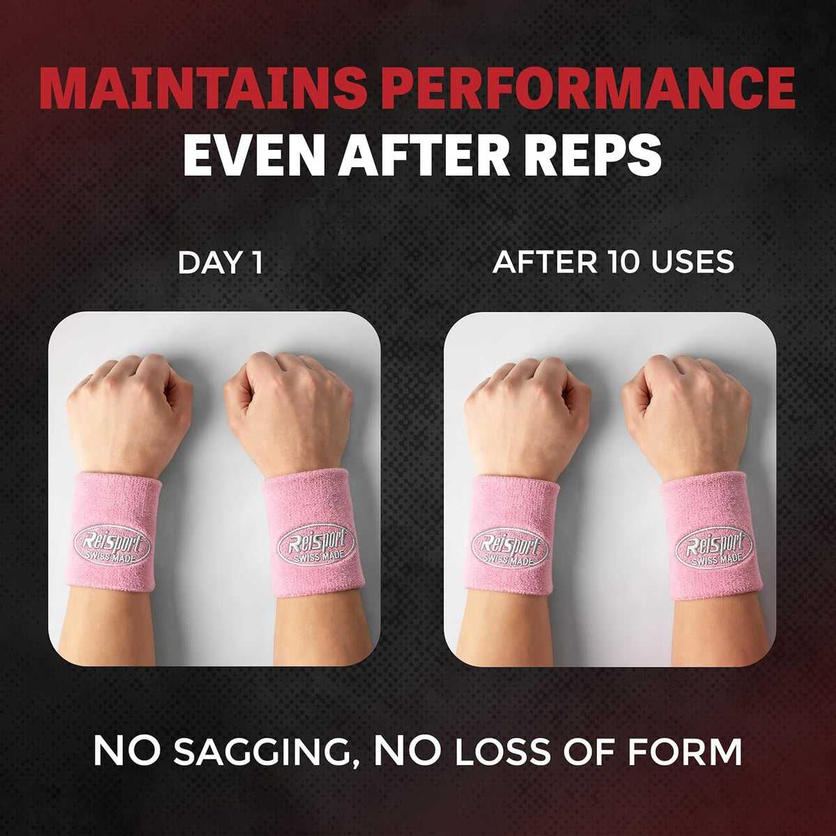 Reisport Gymnastics Wristbands, Unisex 5 Inch - Swiss Made