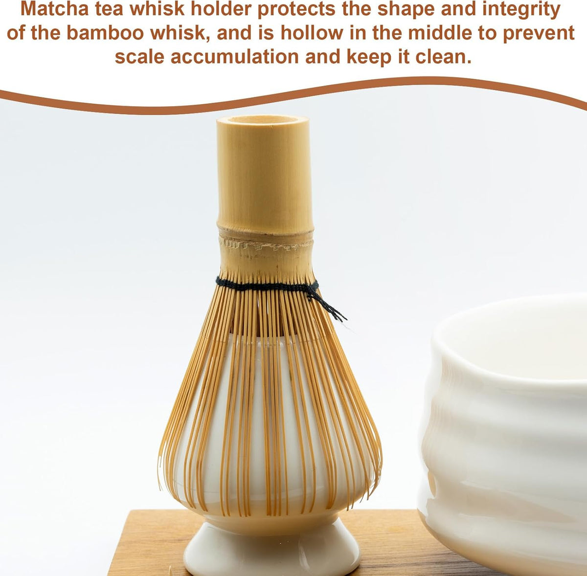 Ceramic Chasen Stand 73mm Matcha Whisk Holder Teas Set Whisks Stand Traditional Matcha Tea Chasen Holder Tea Set Accessories for Tea Tasting, Pink