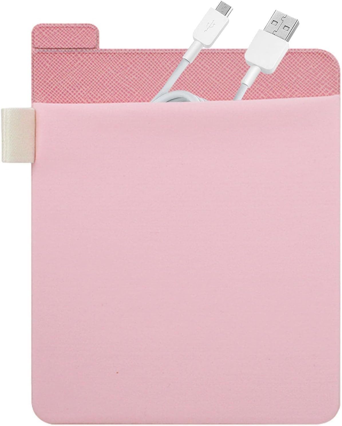 Pink External Hard Drive Holder - External Hard Drive Adhesive Carrying Case,Reusable Sleeve Storage Organizer Computer Hard Risk Bags and Cases for Battery Pack, Computers and Accessories