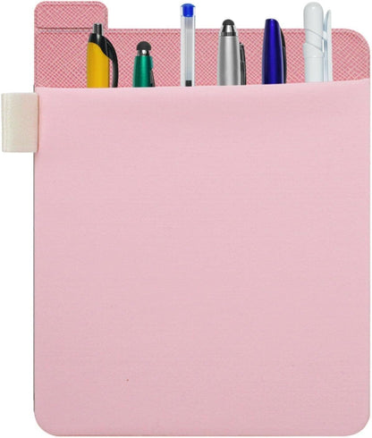 Pink External Hard Drive Holder - External Hard Drive Adhesive Carrying Case,Reusable Sleeve Storage Organizer Computer Hard Risk Bags and Cases for Battery Pack, Computers and Accessories