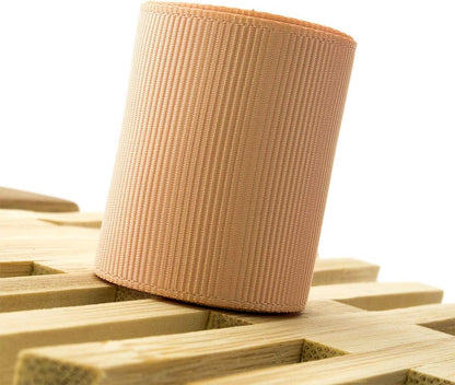 Summer-Ray 5 Yards Grosgrain Ribbon 1.5 Inches (38mm) Individual Colors (Petal Peach)