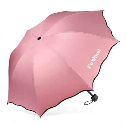 Sakura Umbrella-Windproof Anti Rain/Sun,Cherry Blossom Folding Umbrella