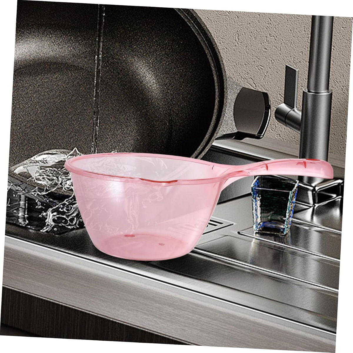 3 Pack Kitchen Water Ladles, Thick Pcdg Bath and Dining Use