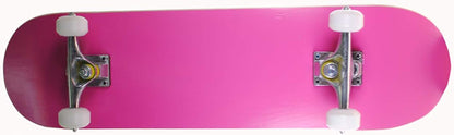 Sports Complete Full Size Standard Maple Deck Skateboard (Pink)