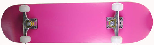 Sports Complete Full Size Standard Maple Deck Skateboard (Pink)