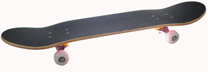Sports Complete Full Size Standard Maple Deck Skateboard (Pink)