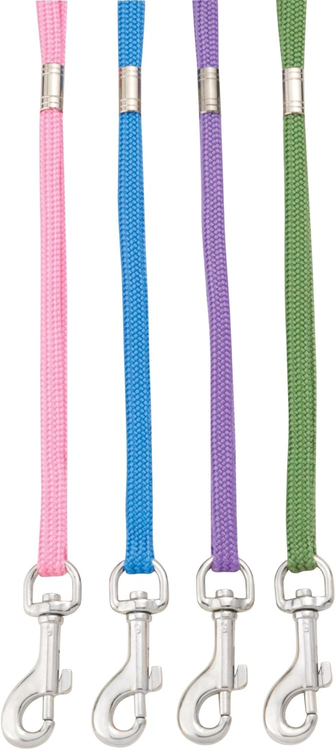 Top Performance Deluxe Fashion Grooming Loops - Versatile Nylon Loops to Secure Dogs on Tabletops While Grooming - 18", 4-Pack