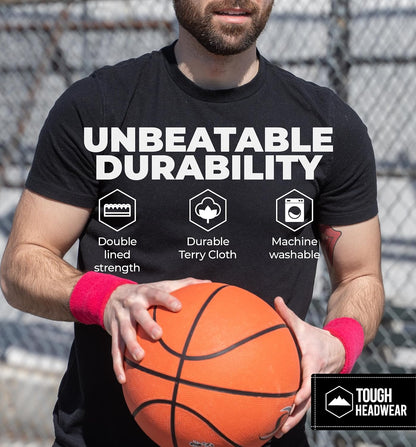 Sports Sweatbands - Arm Bands for Wrists, Sweat Absorption for Men & Women