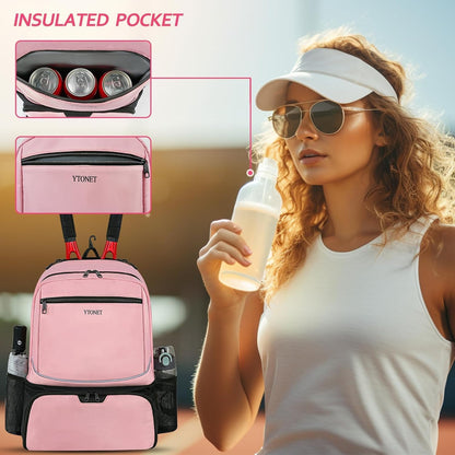 Tennis Bag Tennis Backpack for Women Men 2 Rackets