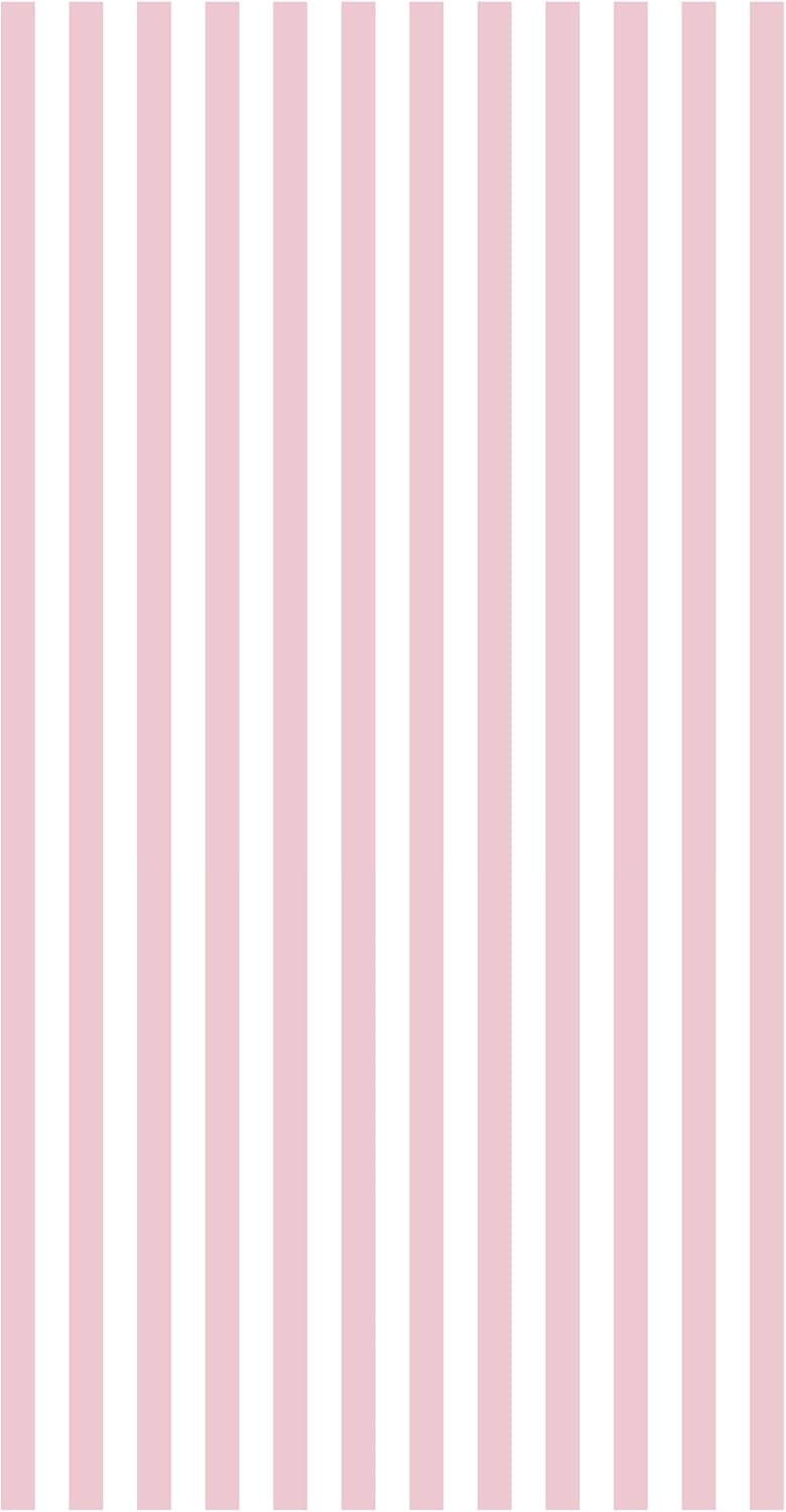 3ply Light Pink Striped Paper Napkins with (Transfer-Free Ink), 45ct | Pink Striped Dinner Napkins, Disposable Hand Towels for Bathroom, Girl Baby Shower Decor & Parties, Pastel Pale Blush & White