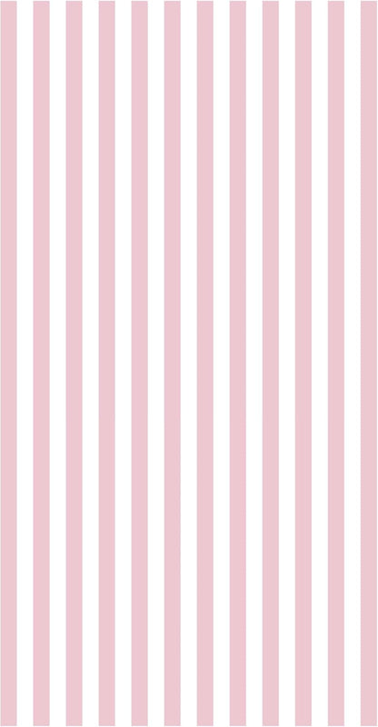 3ply Light Pink Striped Paper Napkins with (Transfer-Free Ink), 45ct | Pink Striped Dinner Napkins, Disposable Hand Towels for Bathroom, Girl Baby Shower Decor & Parties, Pastel Pale Blush & White
