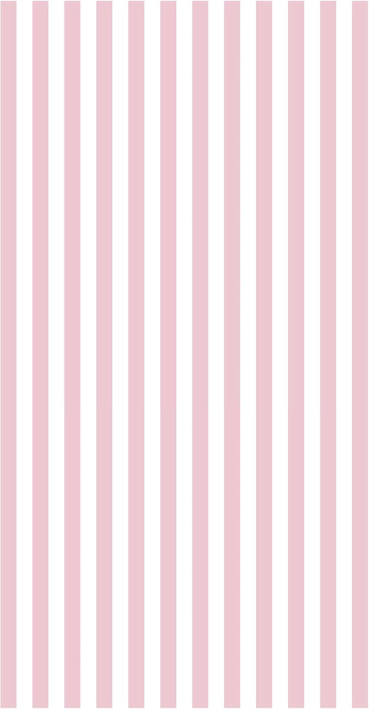 3ply Light Pink Striped Paper Napkins with (Transfer-Free Ink), 45ct | Pink Striped Dinner Napkins, Disposable Hand Towels for Bathroom, Girl Baby Shower Decor & Parties, Pastel Pale Blush & White