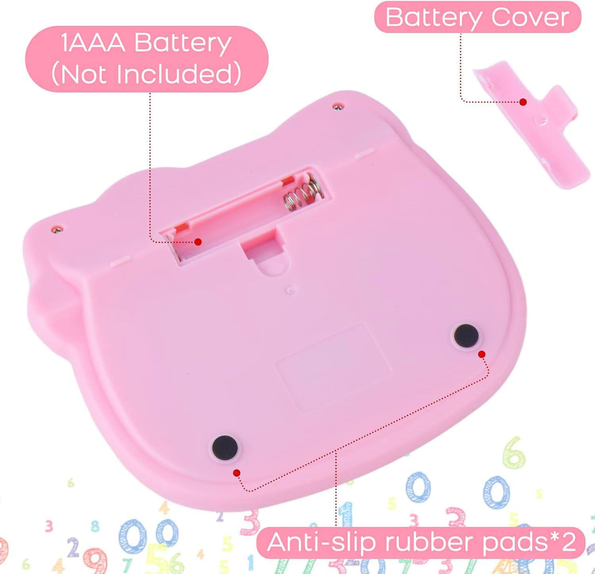 Women Calculators,Desktop Calculator 12 Digit with Large LCD Display and Sensitive Button, Solar and Battery Dual Power, Standard Function for Office, Home, School (Pink+Pink)