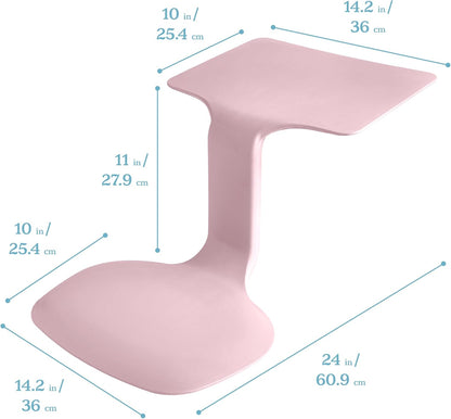 The Surf Portable Activity Lap Desk, 10-Pack, Pink