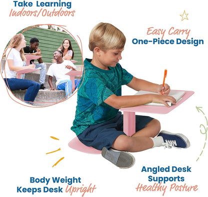 The Surf Portable Activity Lap Desk, 10-Pack, Pink