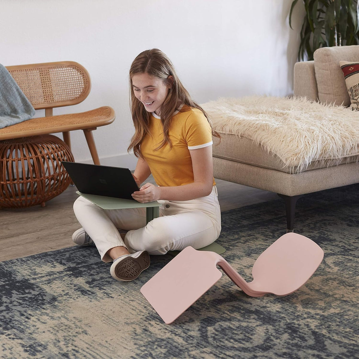 The Surf Portable Activity Lap Desk, 10-Pack, Pink