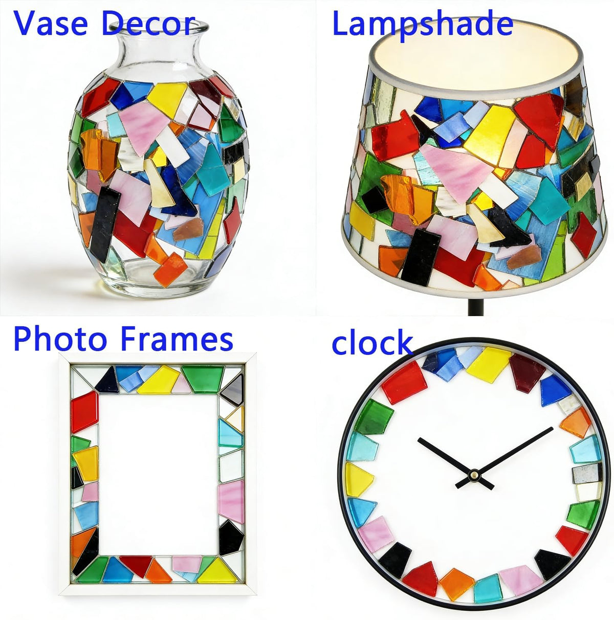 Irregular Stained Glass Scraps, Mosaic Glass Pieces,Broken Glass Pieces,Mosaic Crafts Supplies,Mosaic Tiles for Crafts,Photo Frames,Wall,Vase Filler,Aquarium Decor,1-3cm,0.9LB (Mixed Pink)