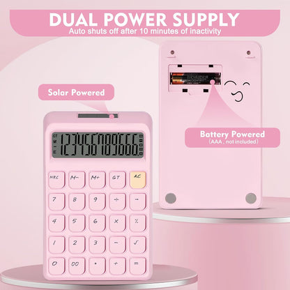 Cute Calculator, Calculators Desktop, Pink Calculator Big Buttons