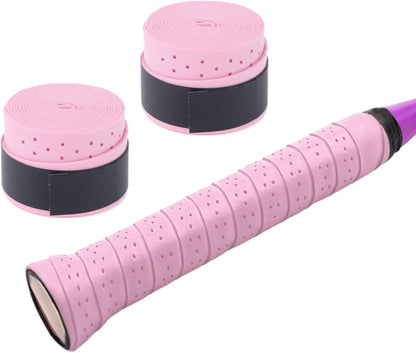 2 Pcs Tennis Racket Grip Tape, Badminton Grip Tape, Anti-Slip, Absorbent, Breathable Racket Overgrip Tape
