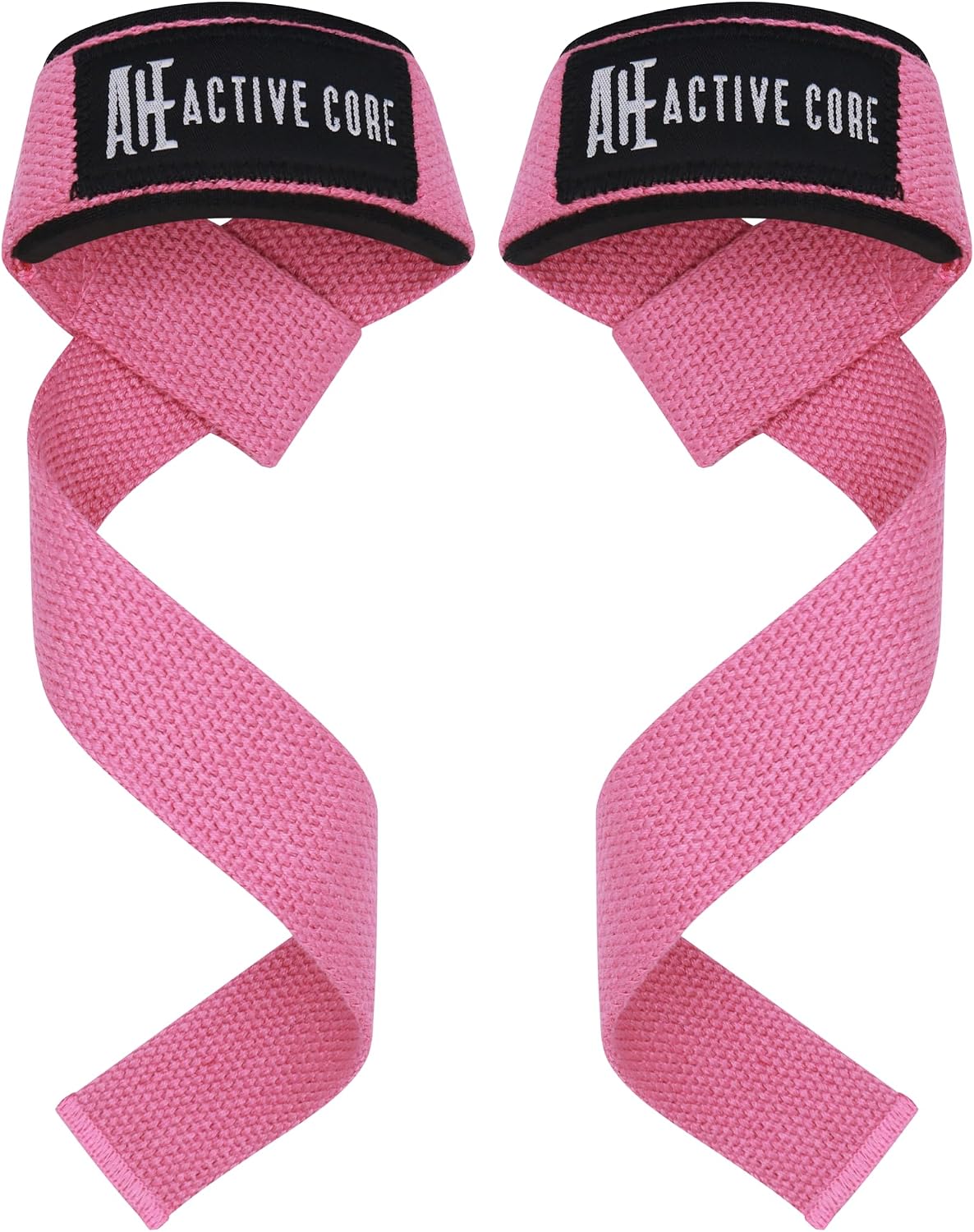 Lifting Wrist Straps for Weightlifting, Weight Lifting Straps Gym Strength Training, Neoprene Padded Wrist Support, Deadlift Straps for Men & Women, 22.5 Inch Cotton