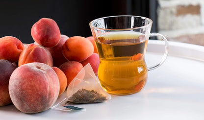 ® Dragon Eye Oolong Tea Bags [THE ORIGINAL] - INDULGE Italian Peach & Apricot Oolong Tea - Premium Dragon Tea Bags - Oolong Black Tea Organic Biodegradable - 20 Bags