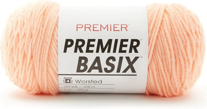 Yarns Basix, Peach, Medium Weight, 7 oz, 359 Yards