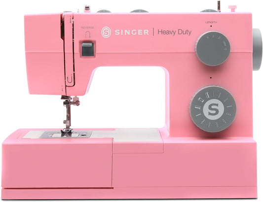 ® Heavy Duty 4411 (Pink) High Speed Sewing Machine + Accessories | 11 Built-In Stitches Deliver 69 Stitch Applications | 60% More Power, 1100 Stitches/Min | Metal Frame, 4-Step Buttonhole
