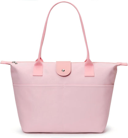 Tote Bag for Women, Casual Hobo Foldable Shoulder Zipper Handbag