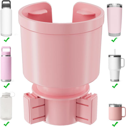 Car Cup Holder Expander for 32-46oz Large Bottles & Tumblers