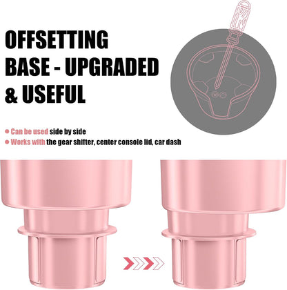 Car Cup Holder Expander for 32-46oz Large Bottles & Tumblers